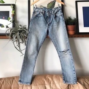 501 Levi skinny jeans
